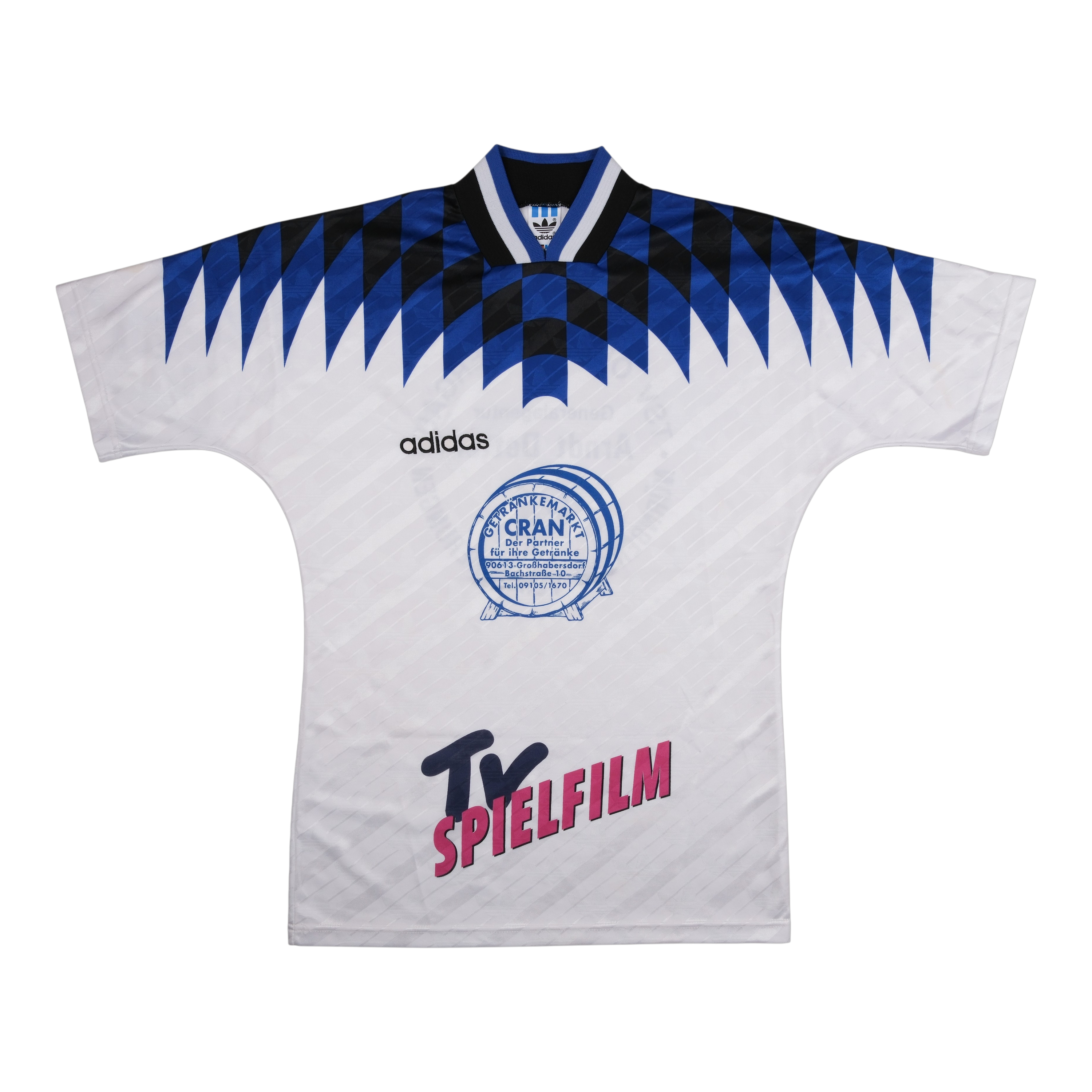 Strasbourg Blank 1995-96 Shirt — football shirt