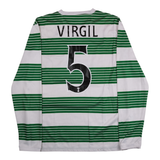 Celtic 2013-15 Home Longsleeve Shirt (#5 VIRGIL)
