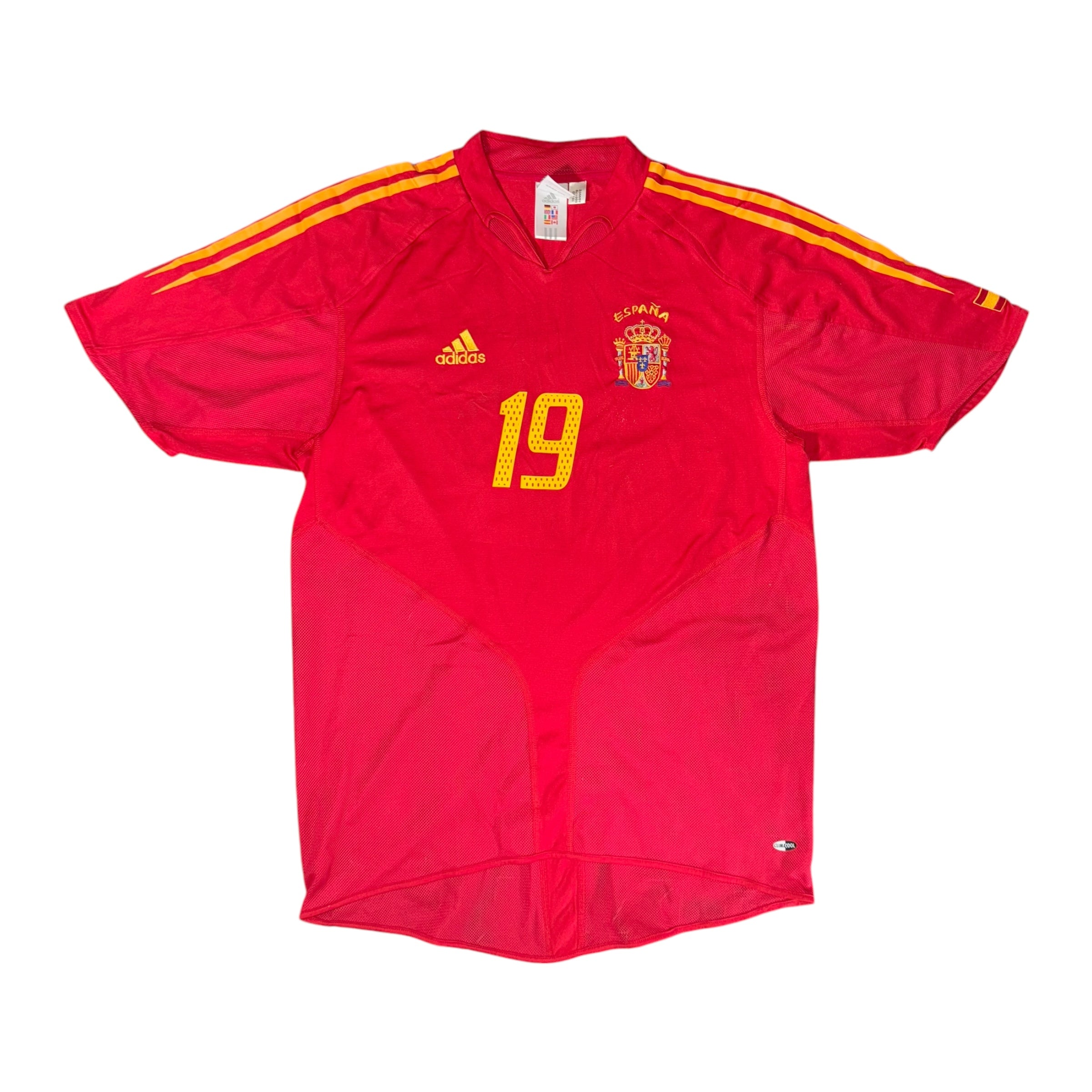 Spain 2004 Home #19 JOAQUIN — football shirt