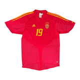 Spain 2004 Home #19 JOAQUIN — football shirt