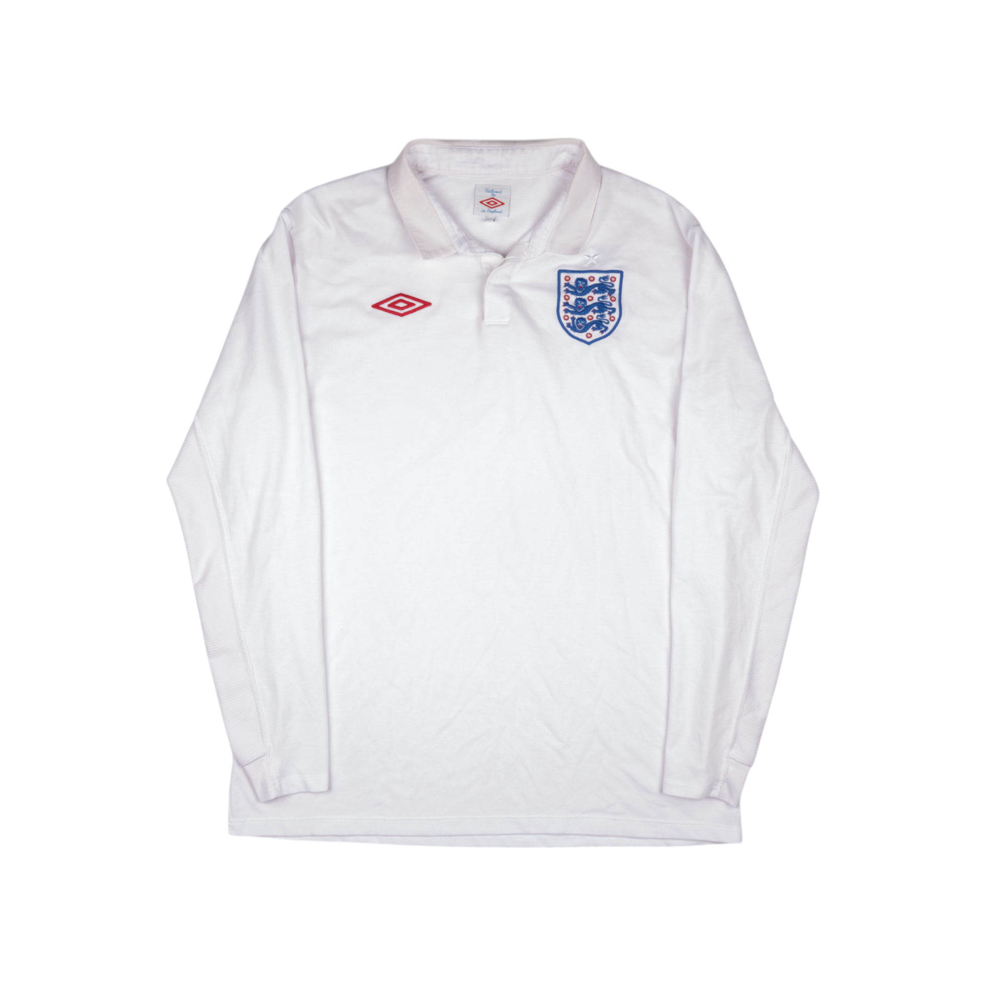 England 2010 Home L/S — football shirt