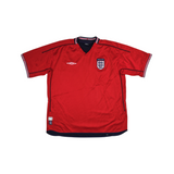 England 2002-04 Away — football shirt
