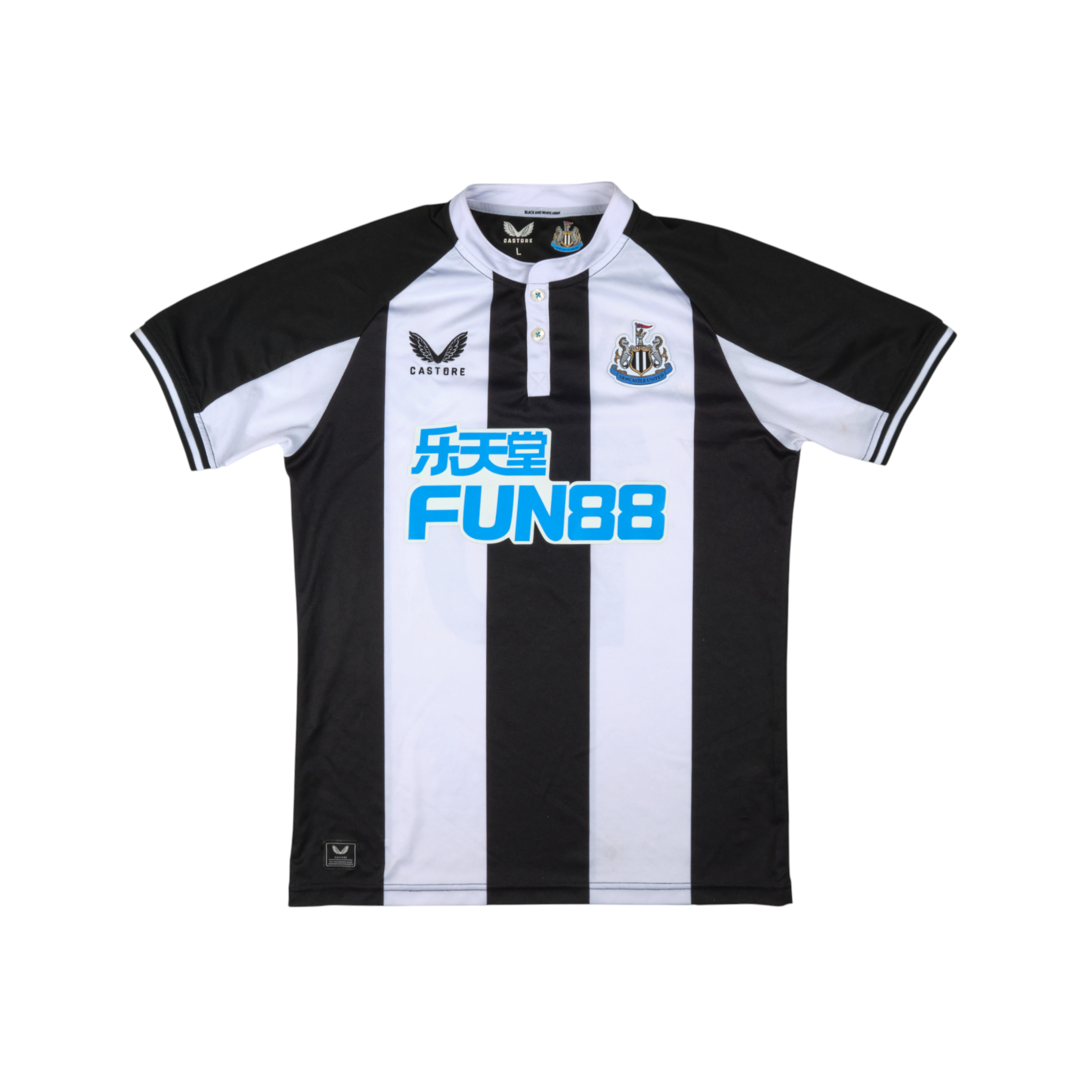 Newcastle United 2021-22 Home #10 Saint-Maximin — football shirt