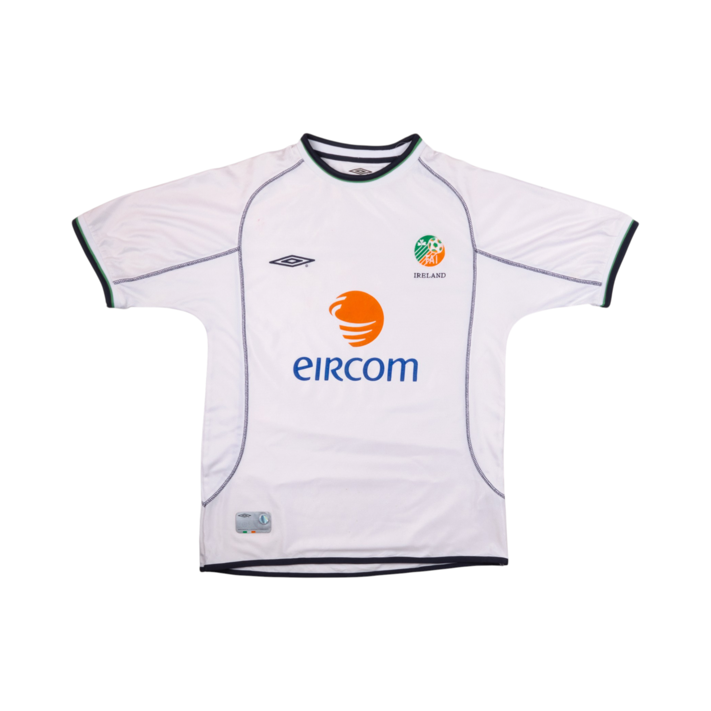 Republic of Ireland 2001-2002 Away — football shirt