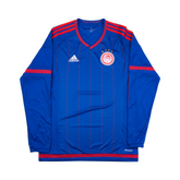 Olympiacos 2015-2016 Away Long Sleeve 90th Anniversary — football shirt