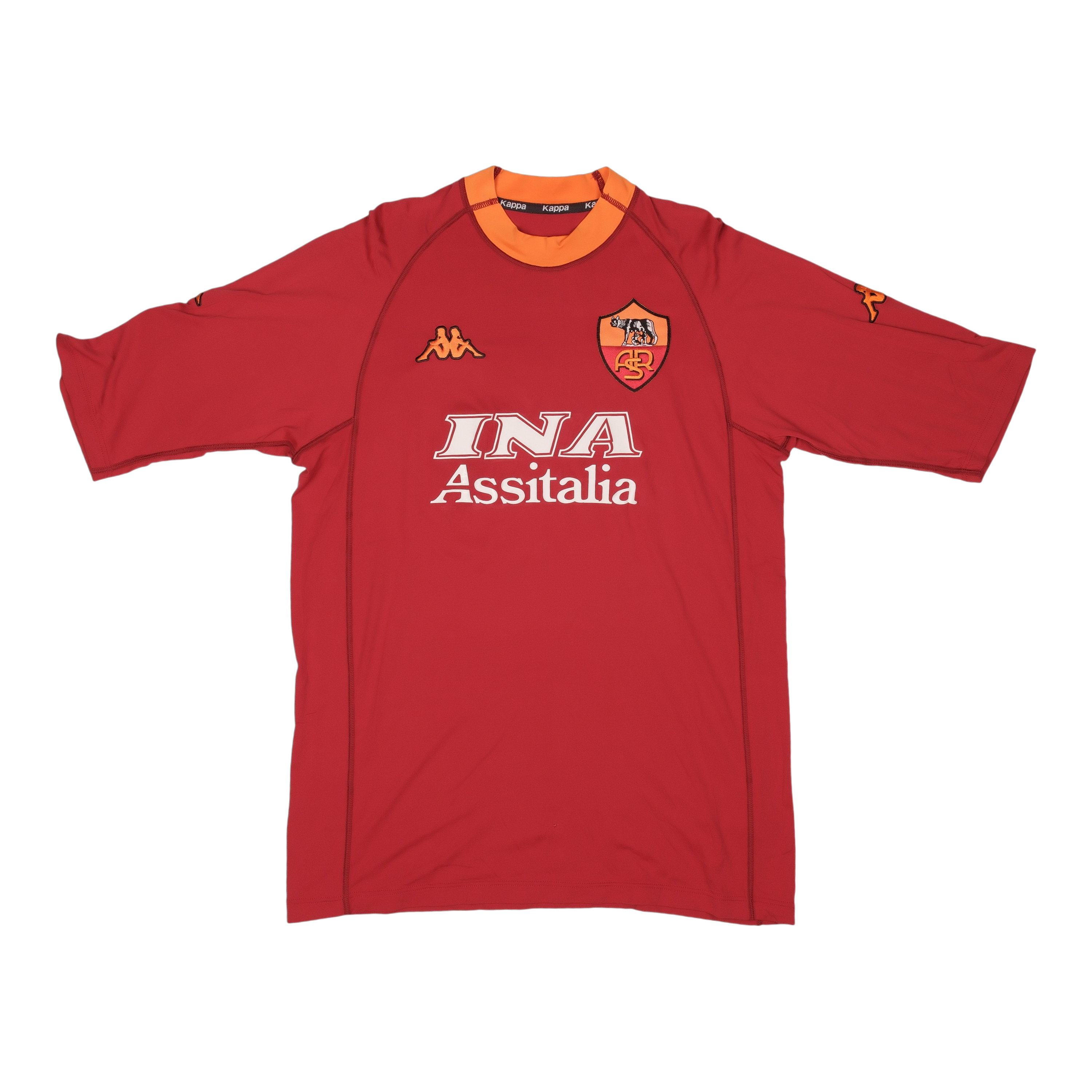 AS Roma 2000-01 Home Shirt (#10 TOTTI)