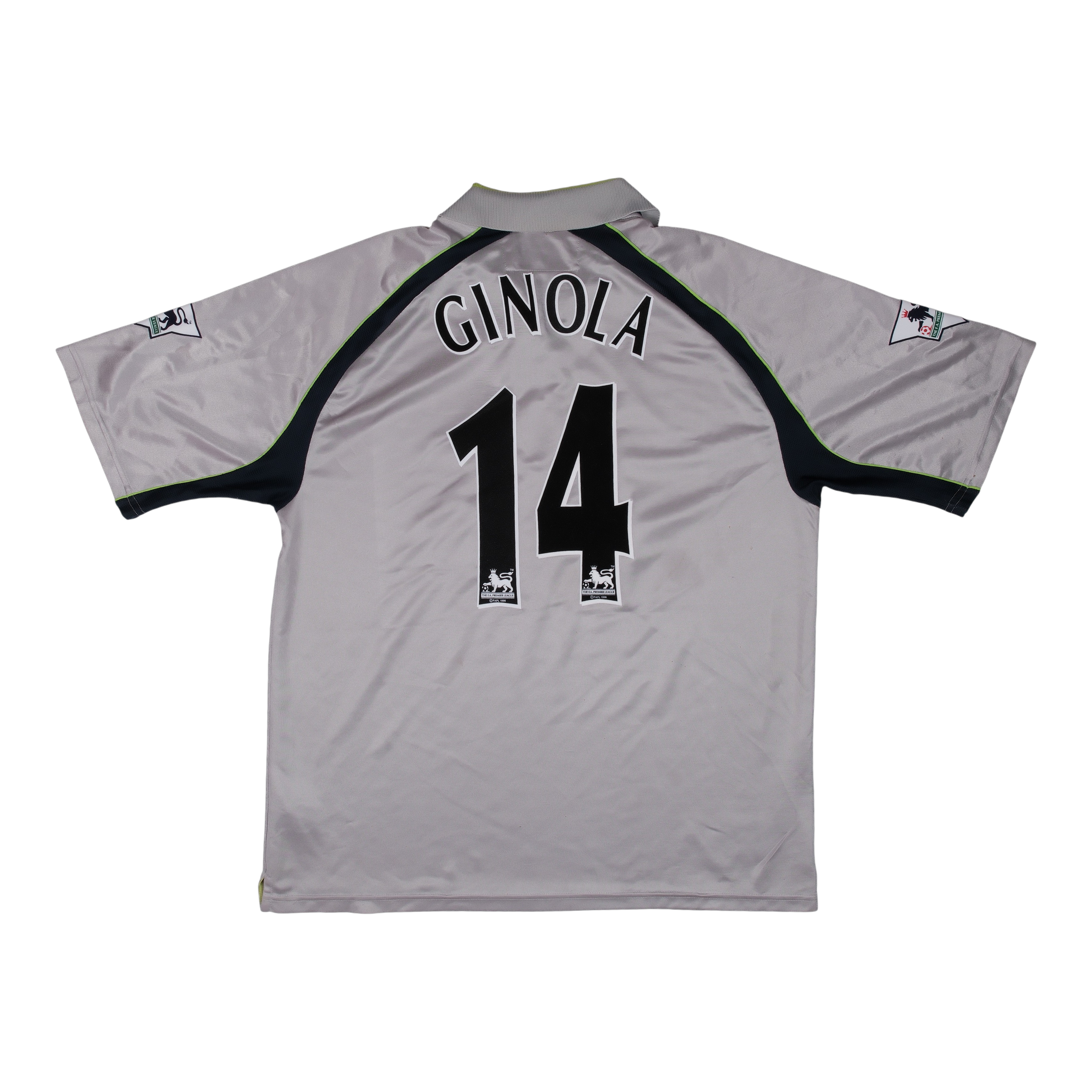 Aston Villa 2001-02 Away Shirt (#14 GINOLA)