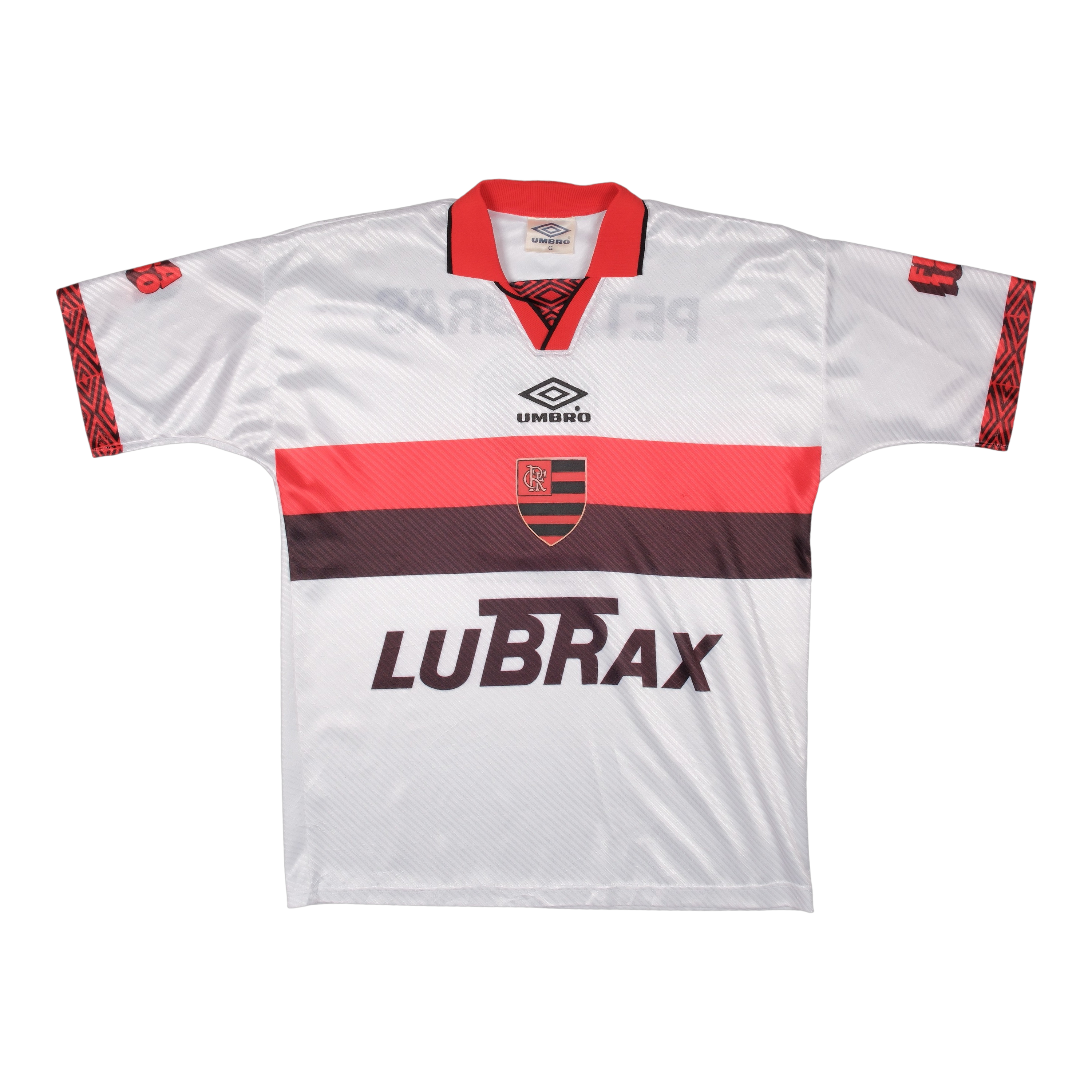 Flamengo 1995-96 Away Shirt (#2 PETROBRAS)