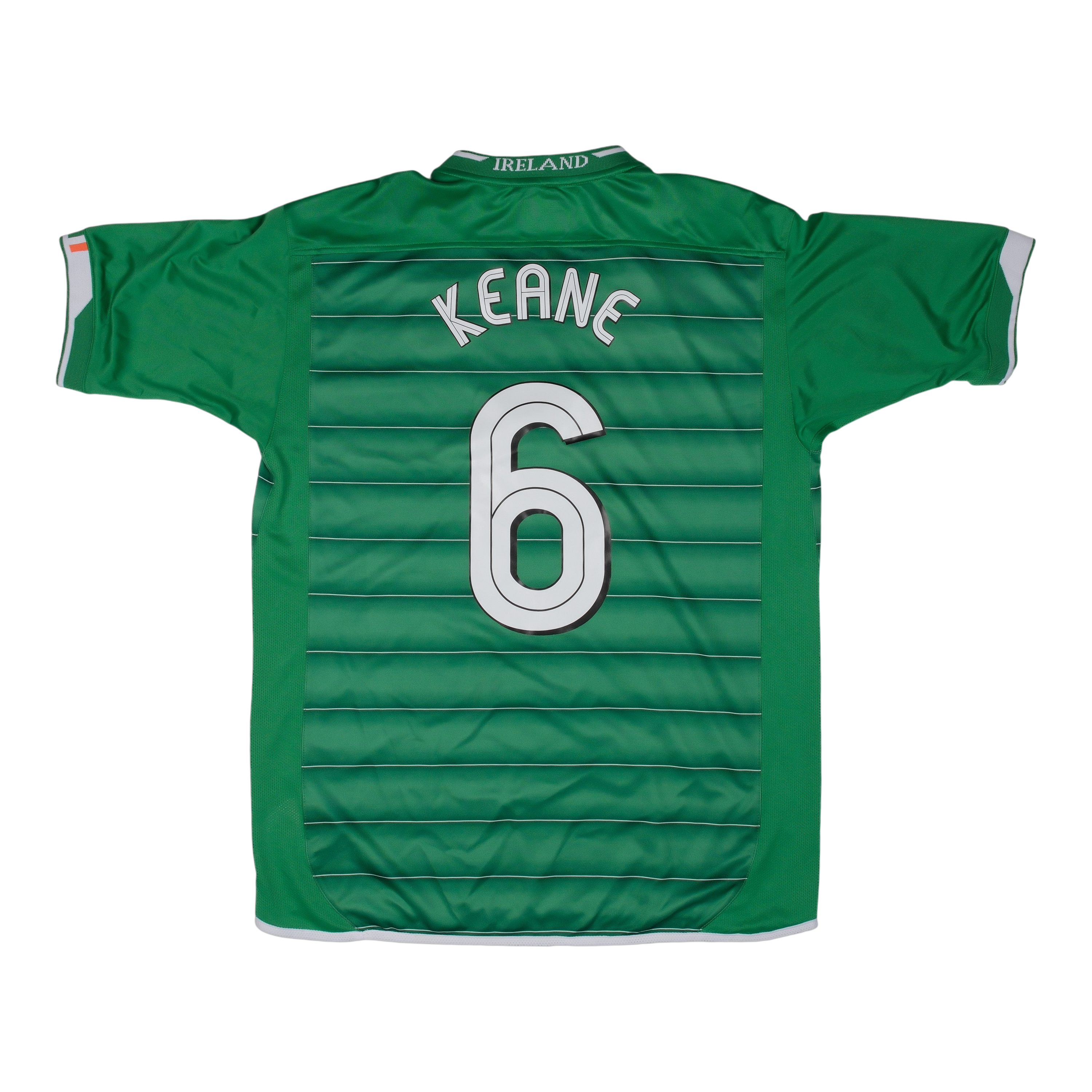 Ireland 2003-04 Home Shirt (#6 KEANE)