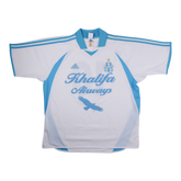 Olympique de Marseille 2001-02 Home Shirt (#10) — vintage football shirt, front