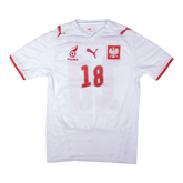 Poland 2008-09 Home #18 Kisielek — football shirt