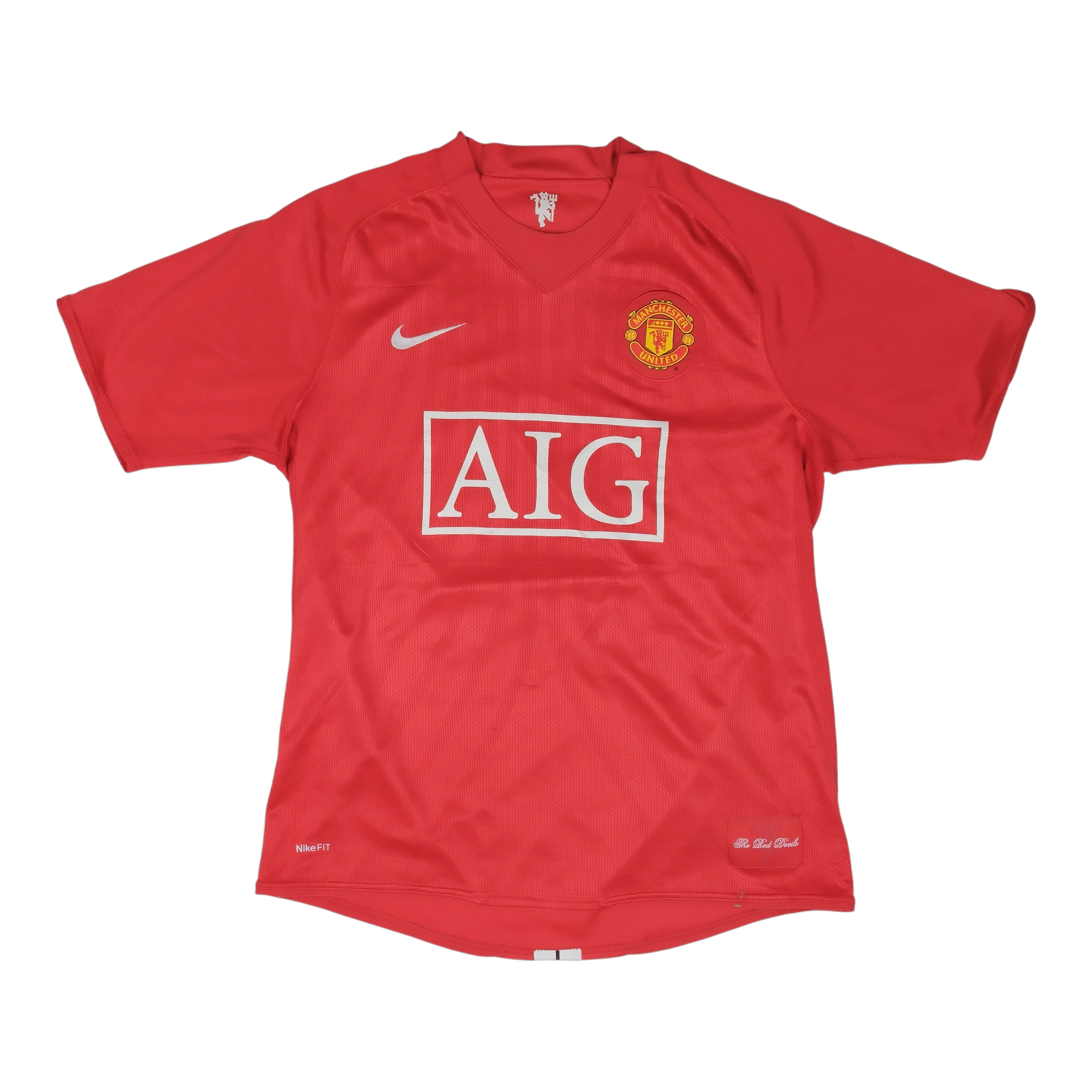 Manchester United 2007-09 Home Shirt (#32 TEVEZ)