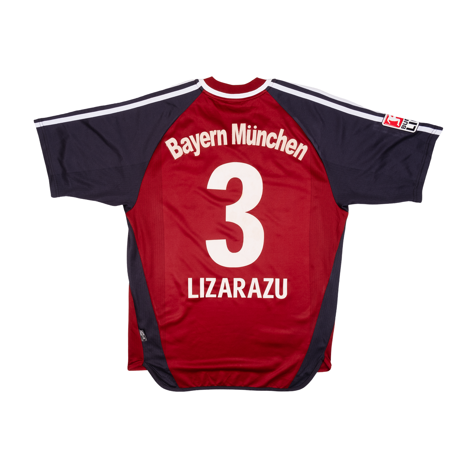 Bayern Munich 2001-2002 Home #3 Lizarazu