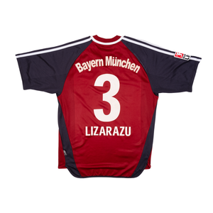 Bayern Munich 2001-2002 Home #3 Lizarazu