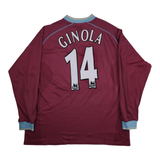 Aston Villa 2001-02 Home Shirt (#14 GINOLA)
