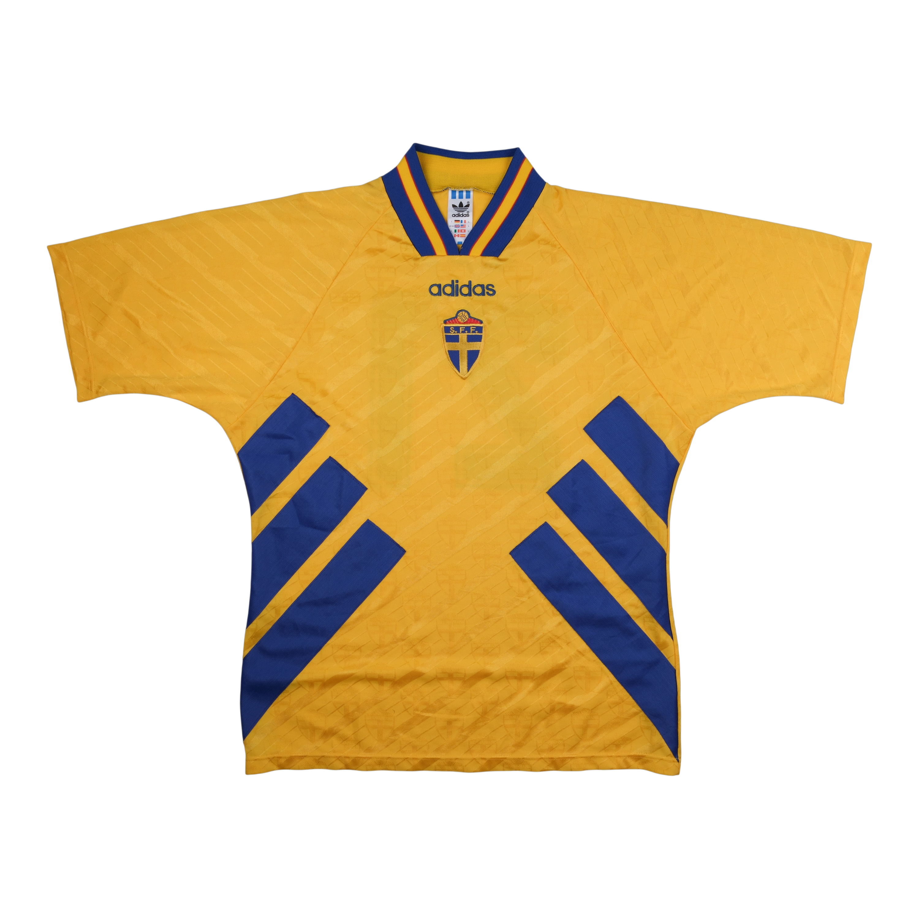 Sweden 1994-96 Home Shirt — football shirt