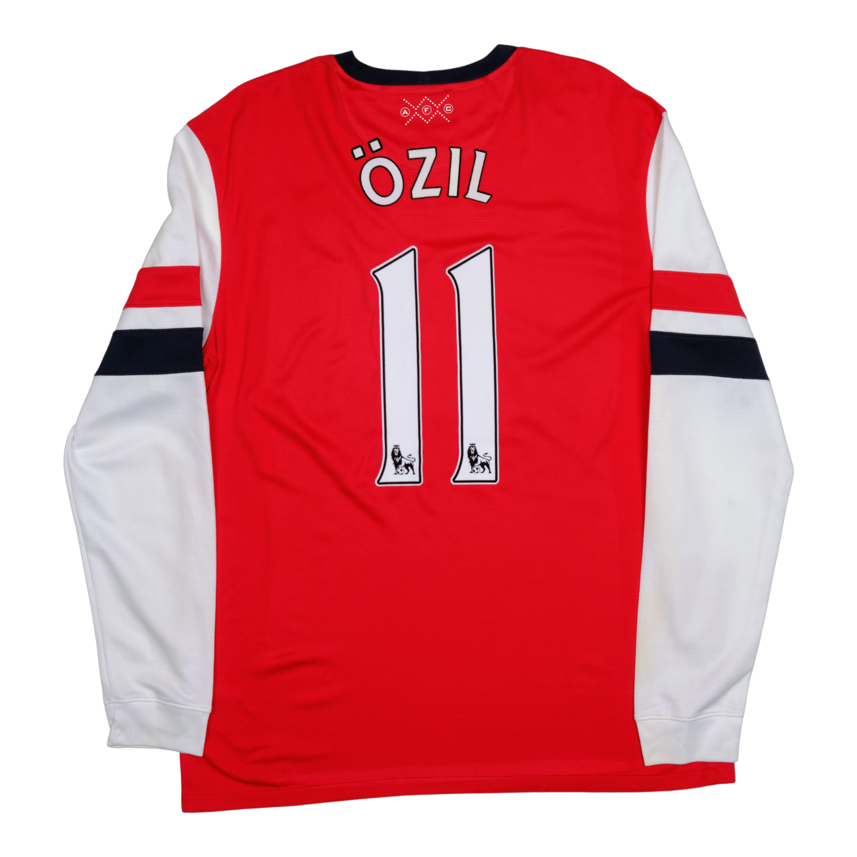 Arsenal 2012-14 Home Longsleeve Shirt (#11 ÖZIL)