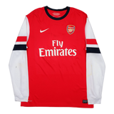 Arsenal 2012-14 Home Longsleeve Shirt (#11 ÖZIL)