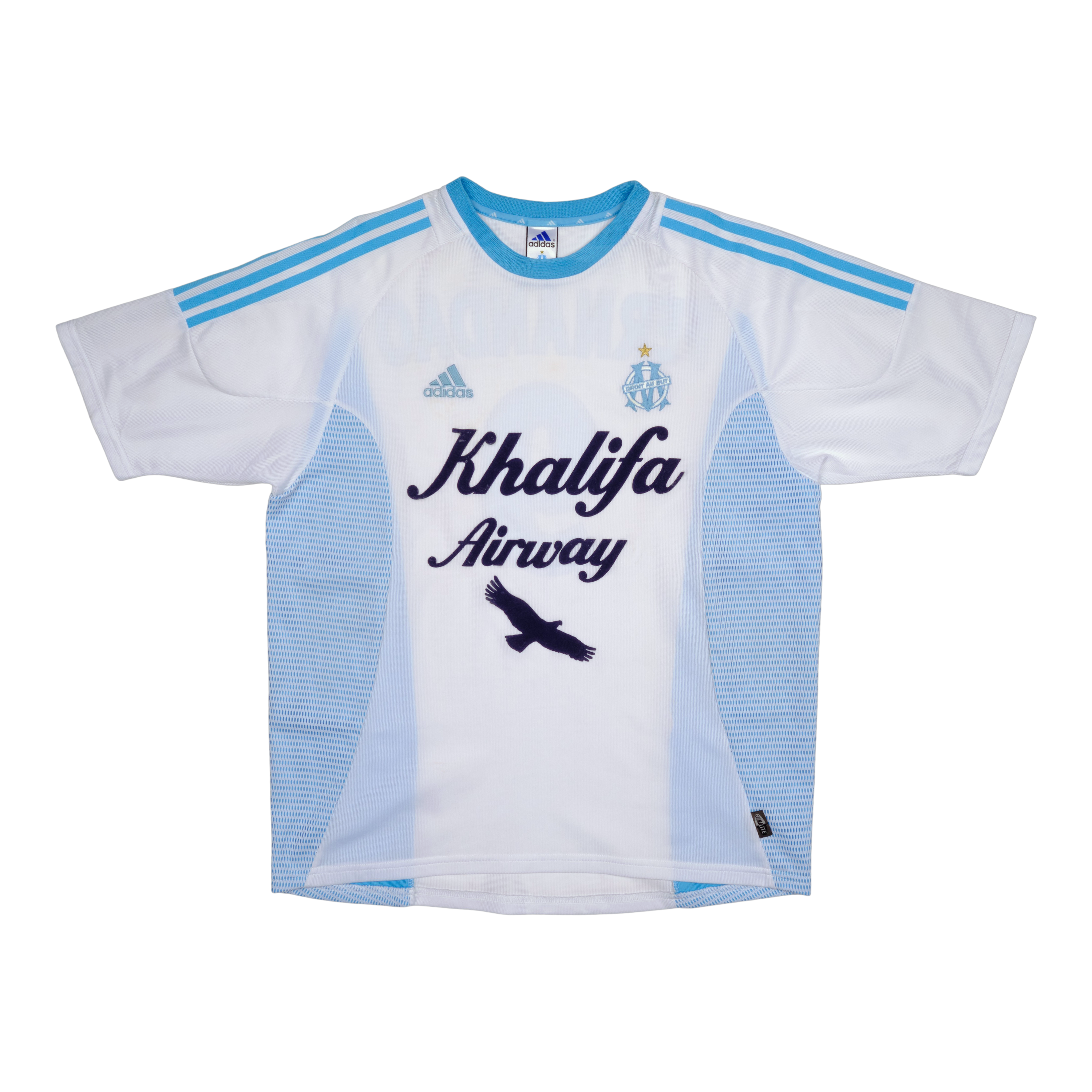 Olympique de Marseille 2002-03 Home Shirt (#9 FERNANDAO)