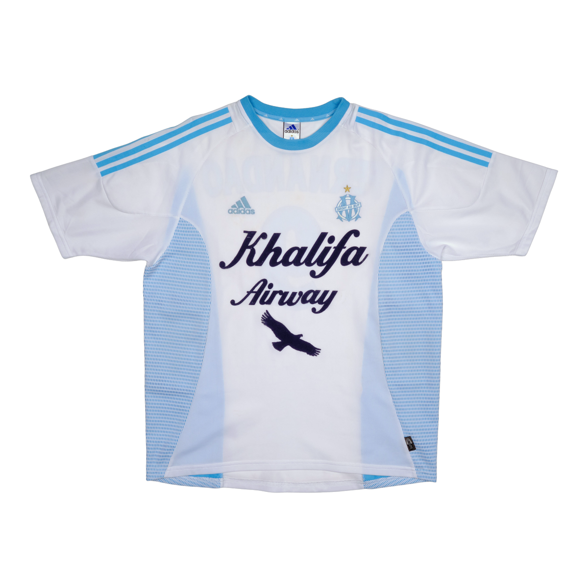 Olympique de Marseille 2002-03 Home Shirt (#9 FERNANDAO)