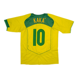 Brazil 2004-06 Home Shirt (#10 KAKA)