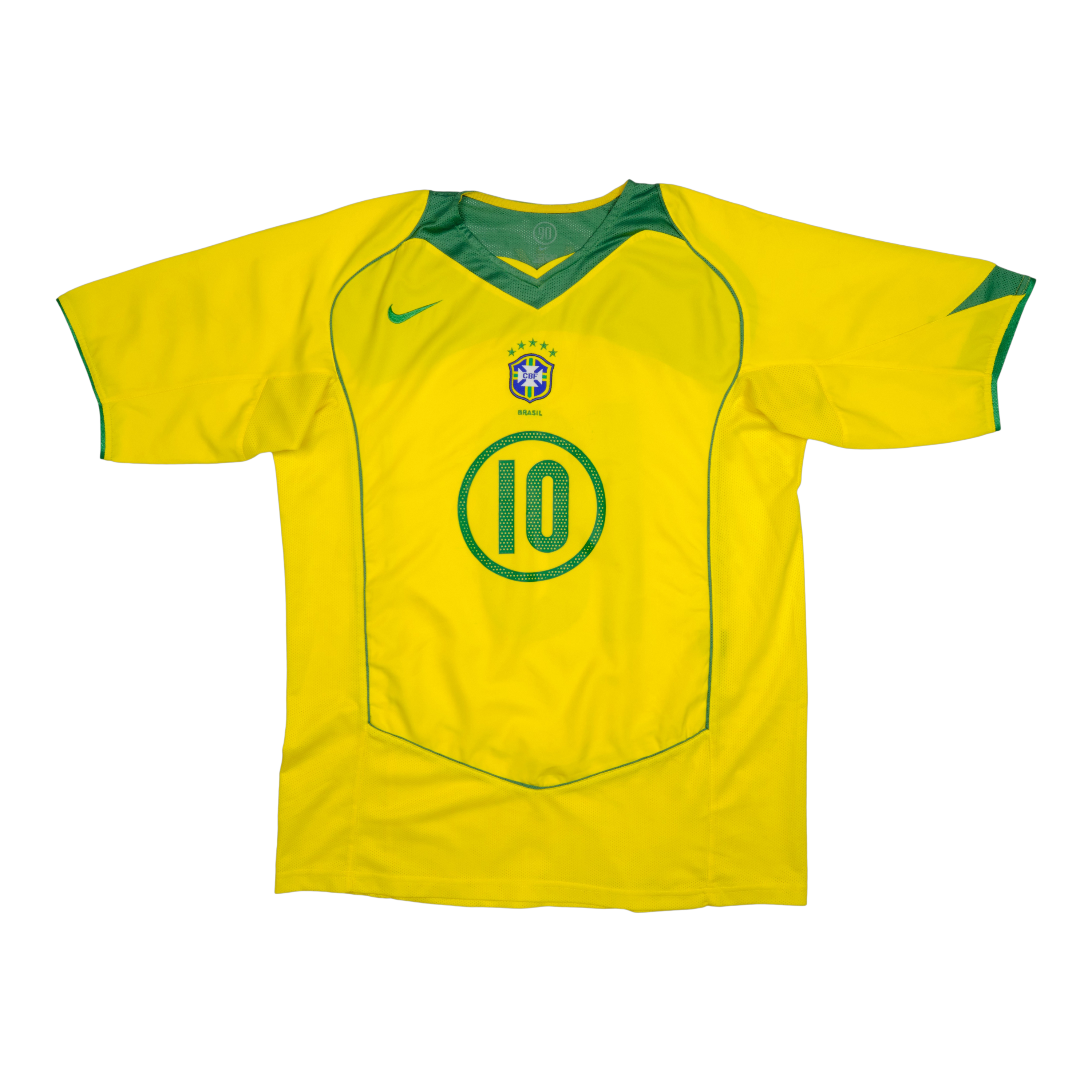 Brazil 2004-06 Home Shirt (#10 KAKA)
