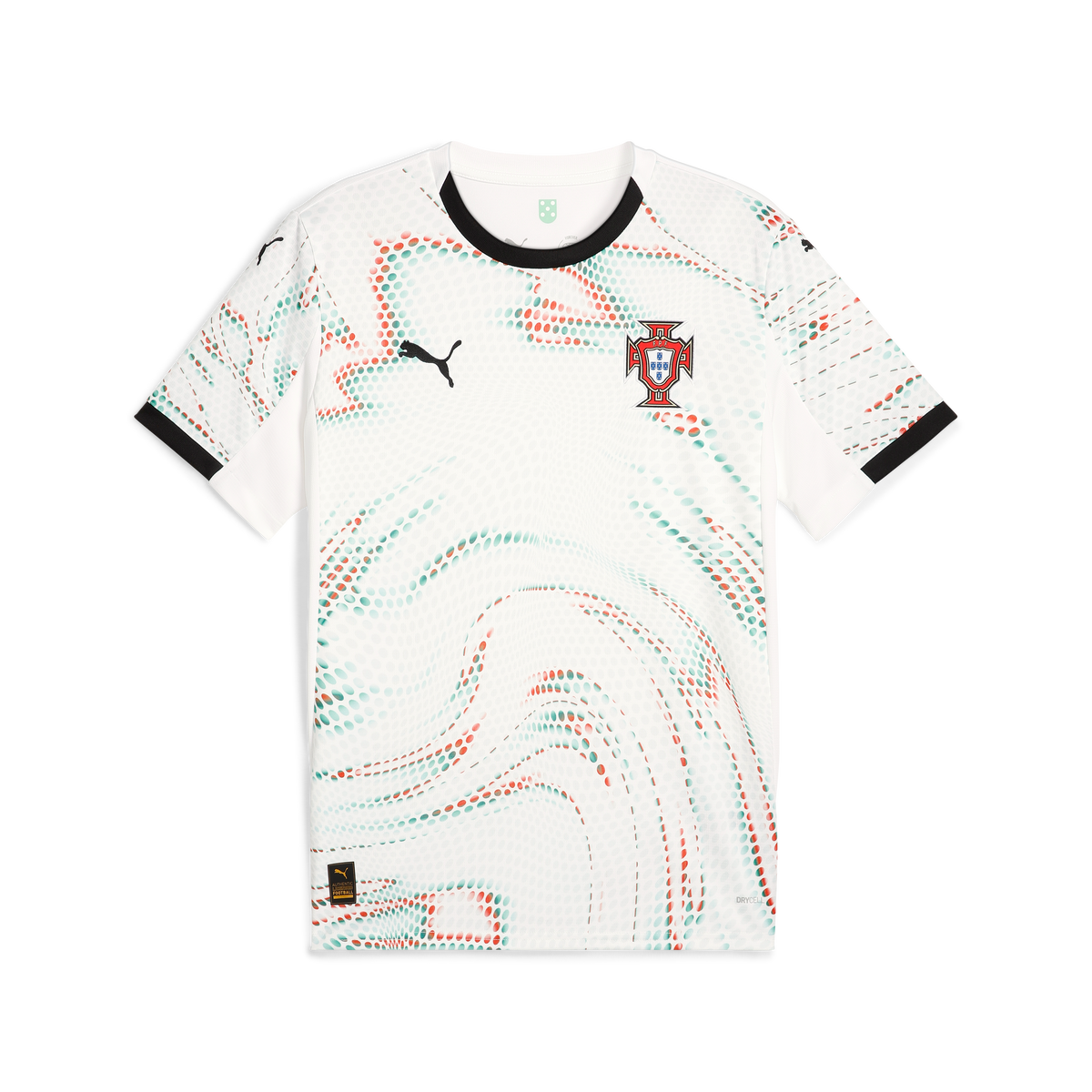 Portugal PUMA Away Shirt 2025 — vintage football shirt, front