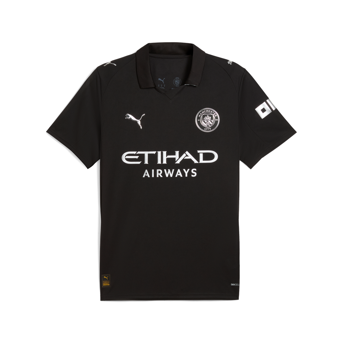Manchester City 2025/26 Men's Away Jersey — vintage football shirt, front