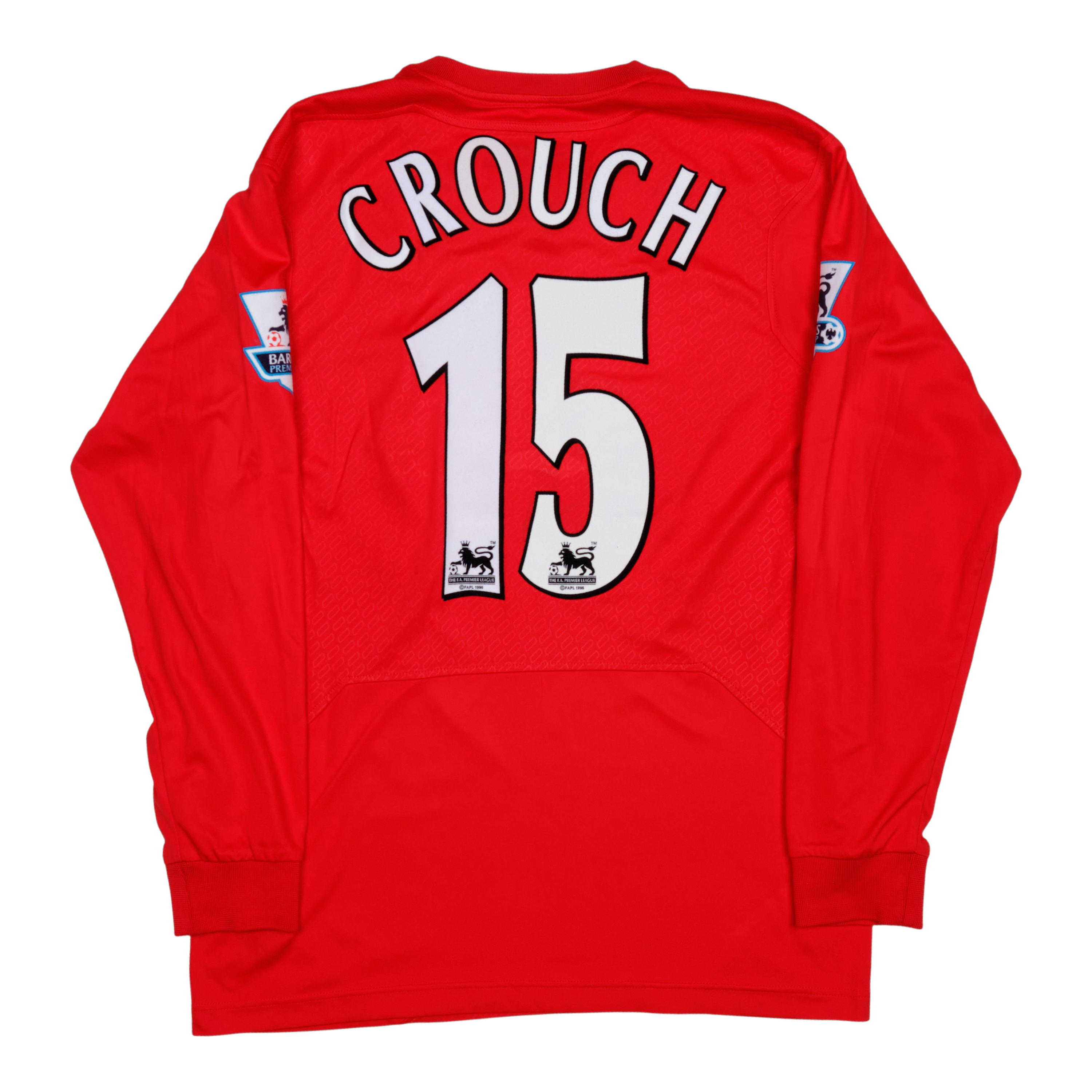Liverpool 2004-06 Home Longsleeve Shirt (#15 CROUCH)