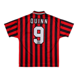 Manchester City 1994-96 Away Shirt (#9 QUINN)