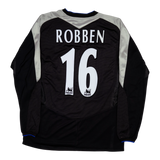 Chelsea 2004-05 Away Longsleeve Shirt (#16 ROBBEN)