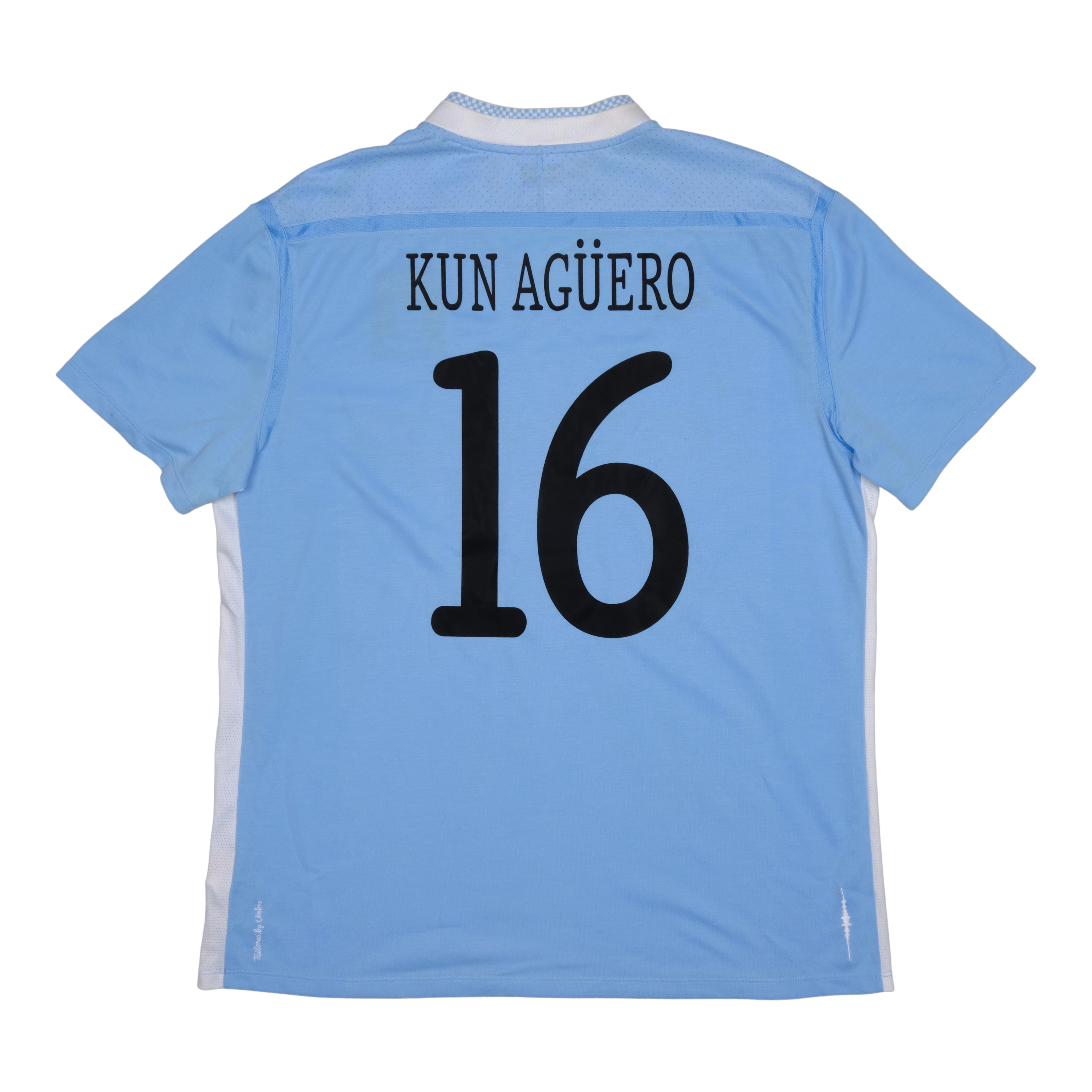 Manchester City 2011-12 Home Shirt (#16 KUN AGUERO)