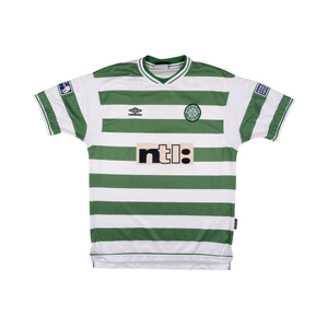 Celtic 1999-2001 Home (#7 Larsson)