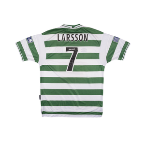 Celtic 1999-2001 Home (#7 Larsson)