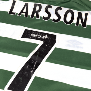 Celtic 1999-2001 Home (#7 Larsson)