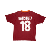 AS Roma 2000-2001 Fan Shirt #18 Batistuta