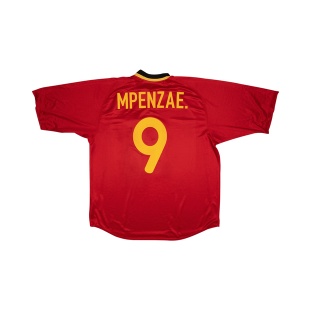 Belgium 2000-2002 Home #9 MPENZAE.