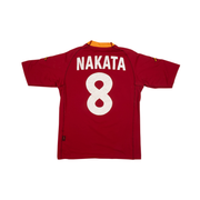 AS Roma 2000-2001 Home #8 Nakata