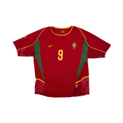 Portugal 2002-2004 Home #9 Pauleta *Player Issue*