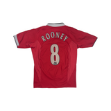 Manchester United 2004-2006 Home #8 Rooney