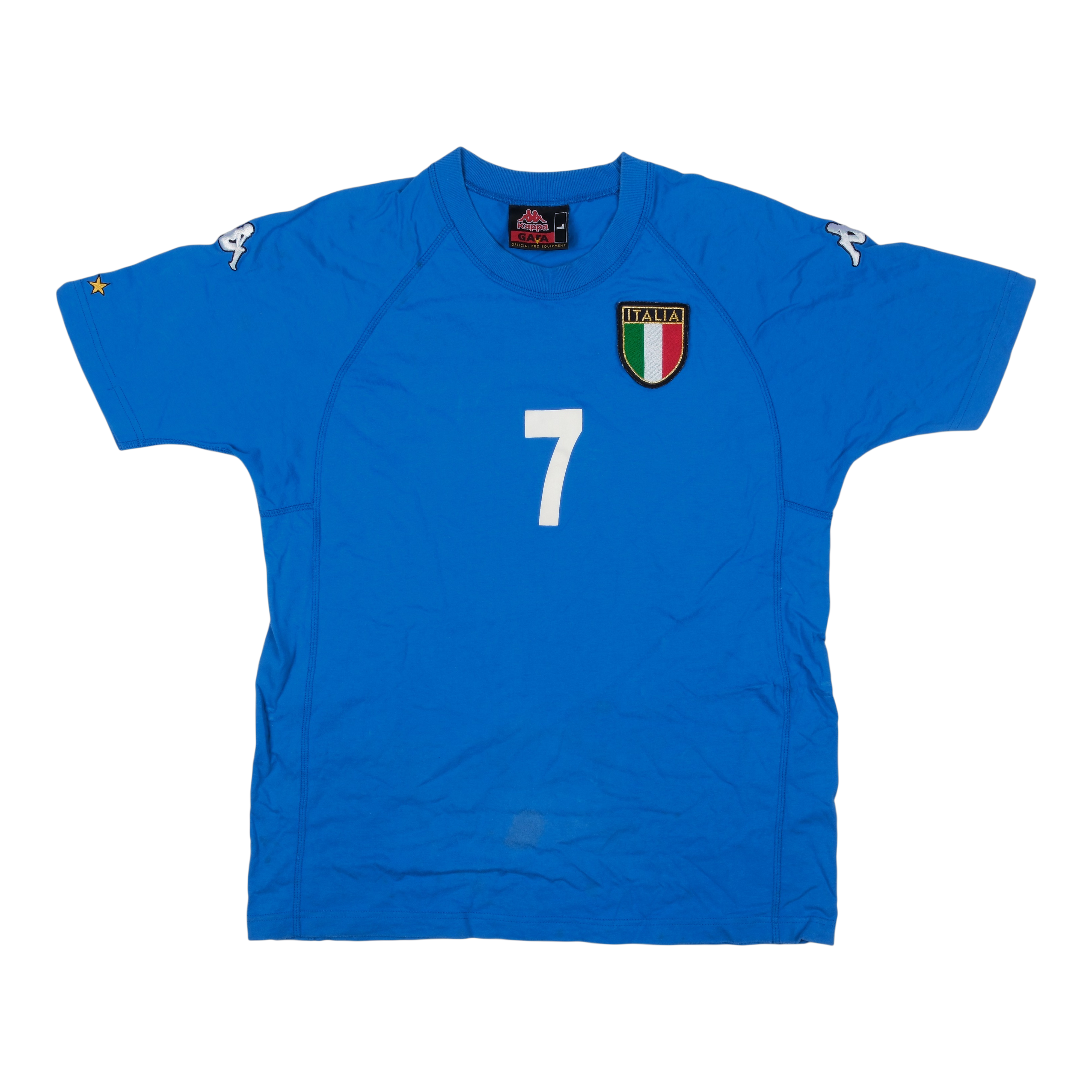 Italy 2000 Home Shirt (#7 DEL PIERO)