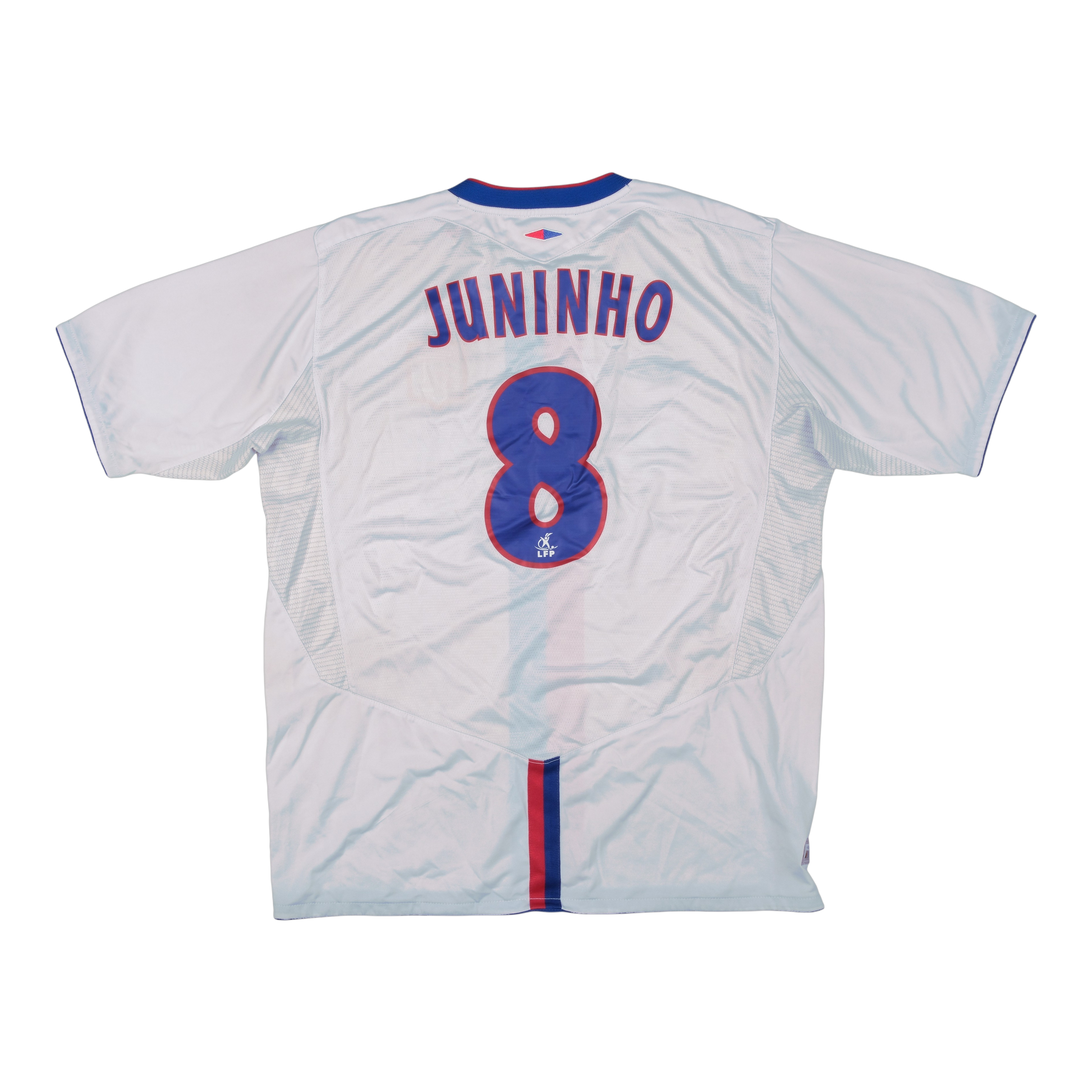 Olympique Lyonnais 2004-05 Home Shirt (#8 JUNINHO)