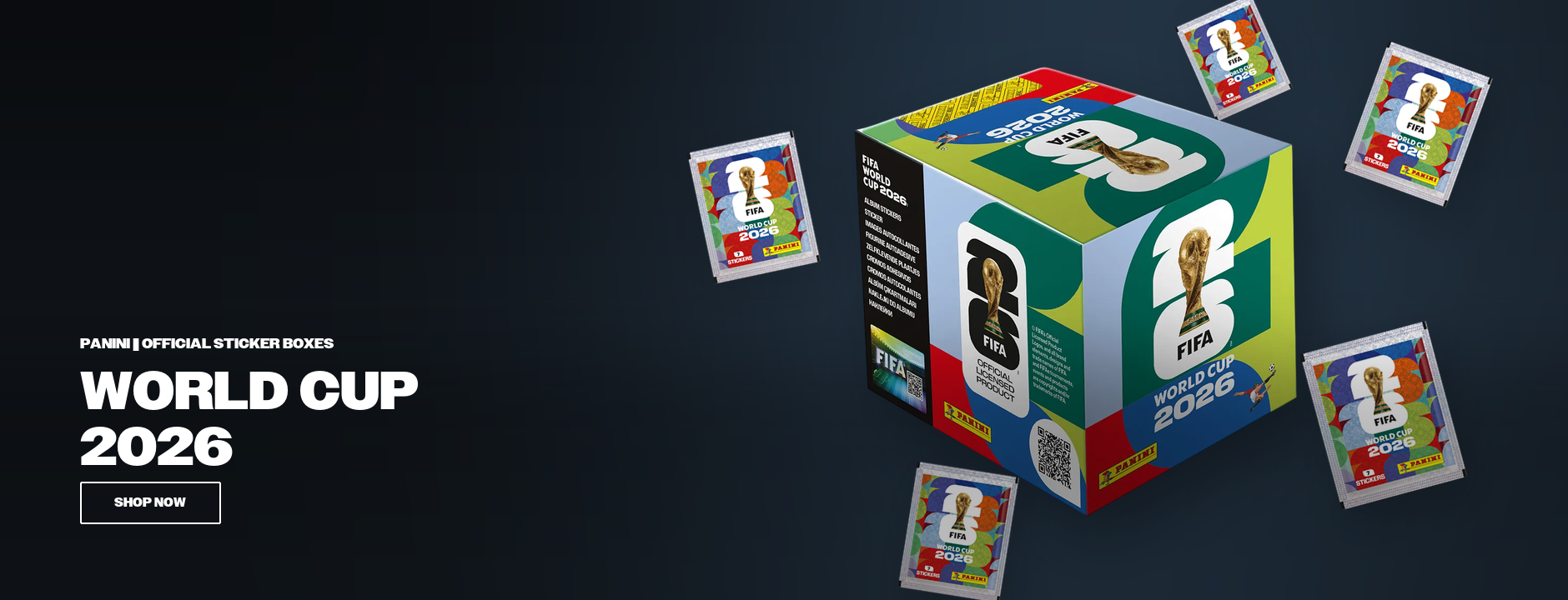 Panini World Cup 2026 sticker packs