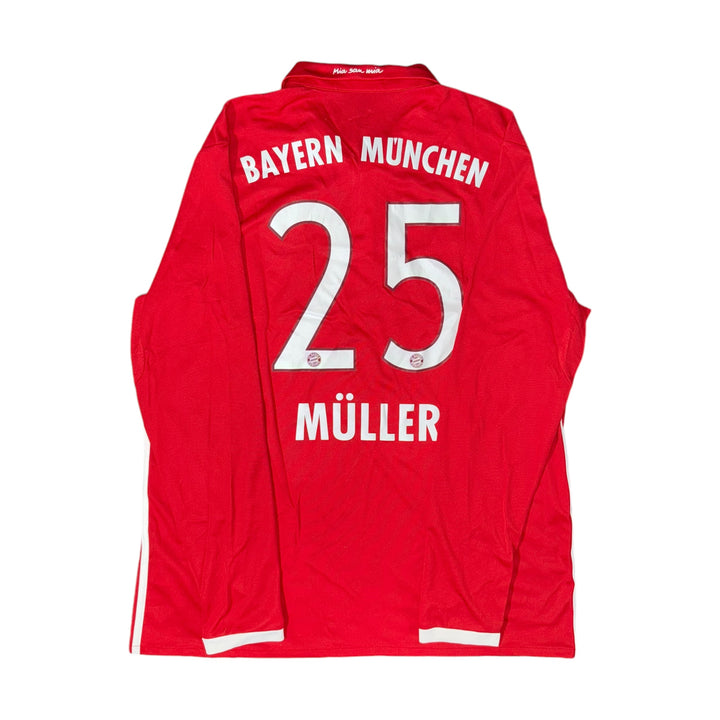 Bayern 2016-17 Home LS #25 MÜLLER
