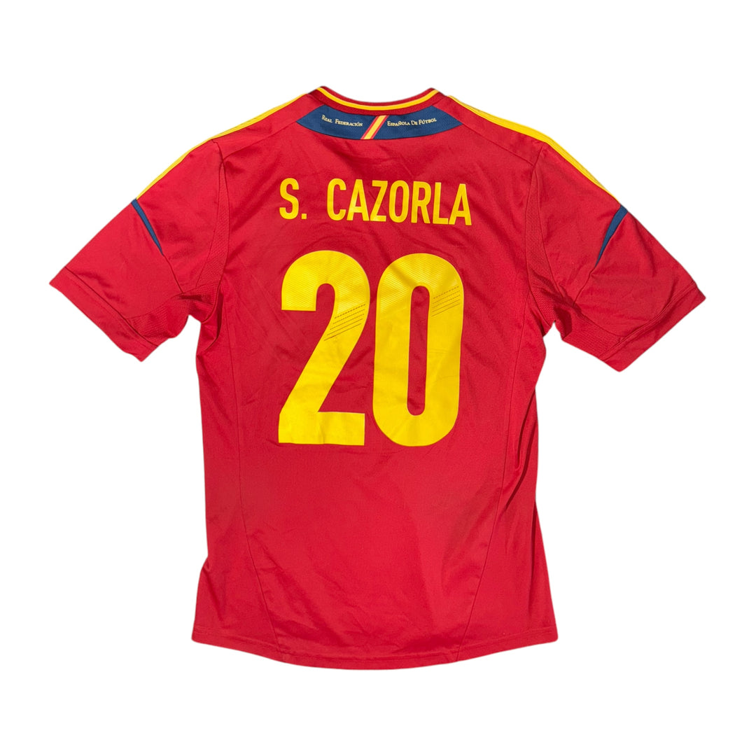 Spain 2012 Home #20 S.CAZORLA