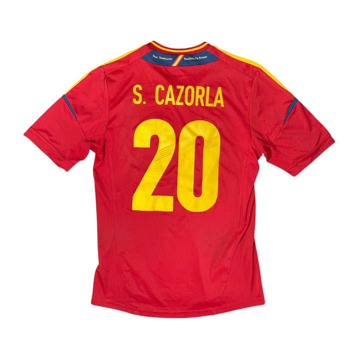 Spain 2012 Home #20 S.CAZORLA