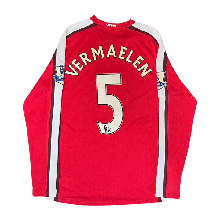 Arsenal 2008-10 Home LS #5 Vermaelen