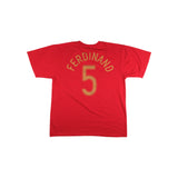 England 2006-2007 Fan Tee #5 Ferdinand