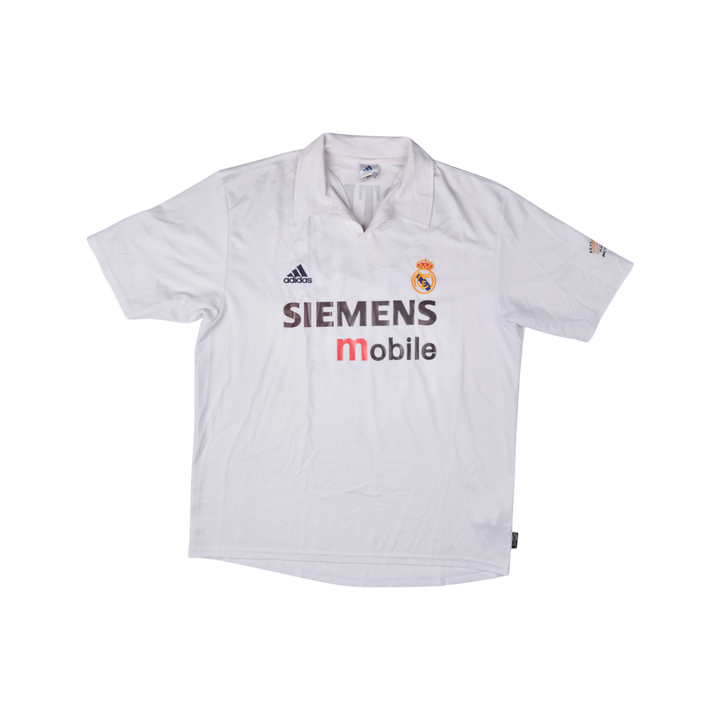 Real Madrid 2002-03 Centenary Home Shirt #18 Portillo