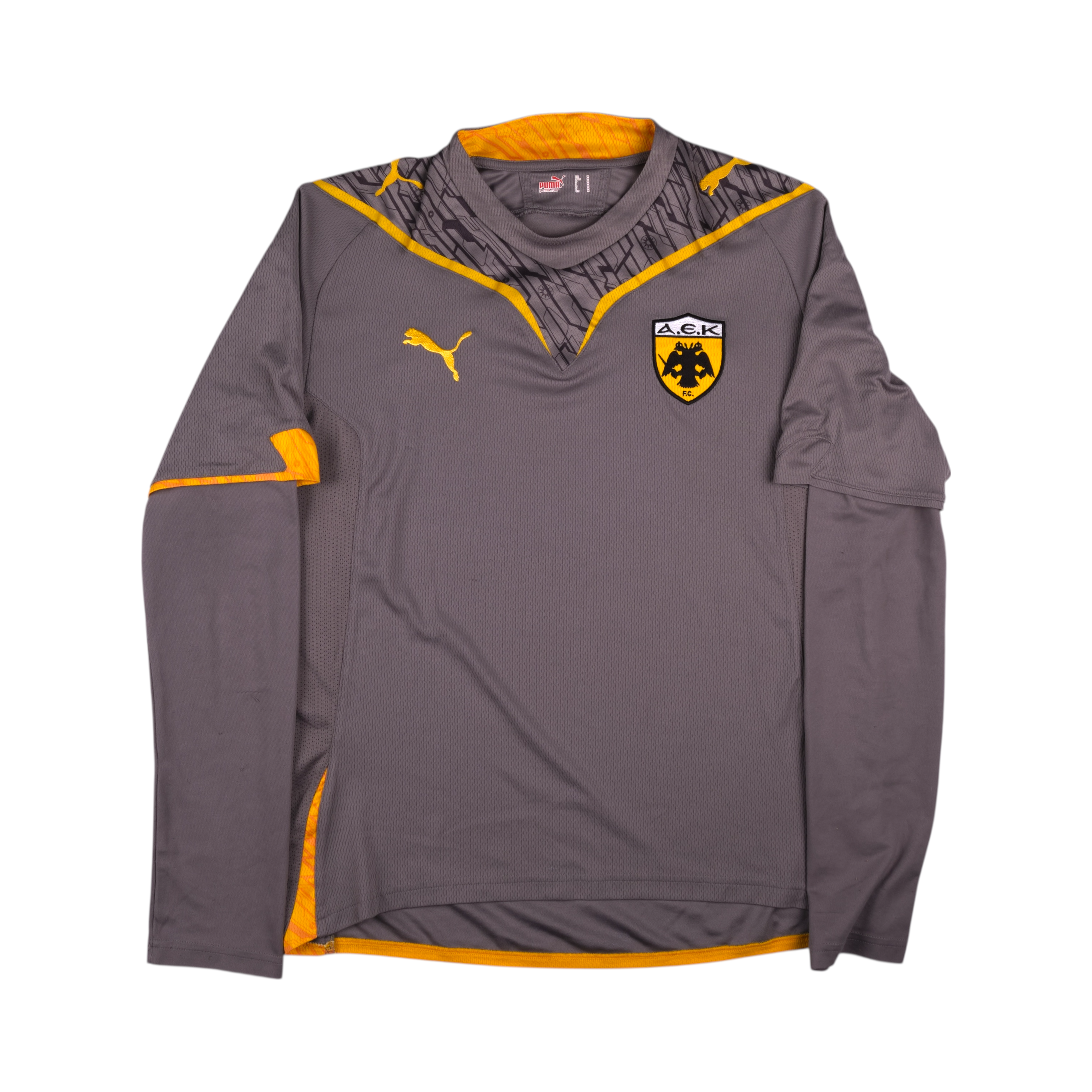 AEK Athens 2009-2010 Third Long Sleeves — football shirt
